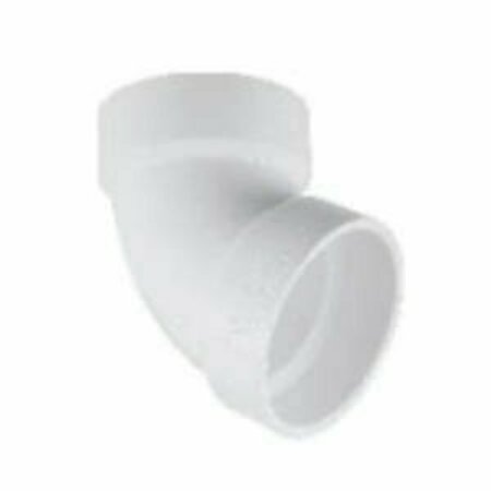 LESSO AMERICA Lesso LP319-015 Bend Pipe Elbow, 1-1/2 in, Hub, 60 deg Angle, PVC LP319-015B